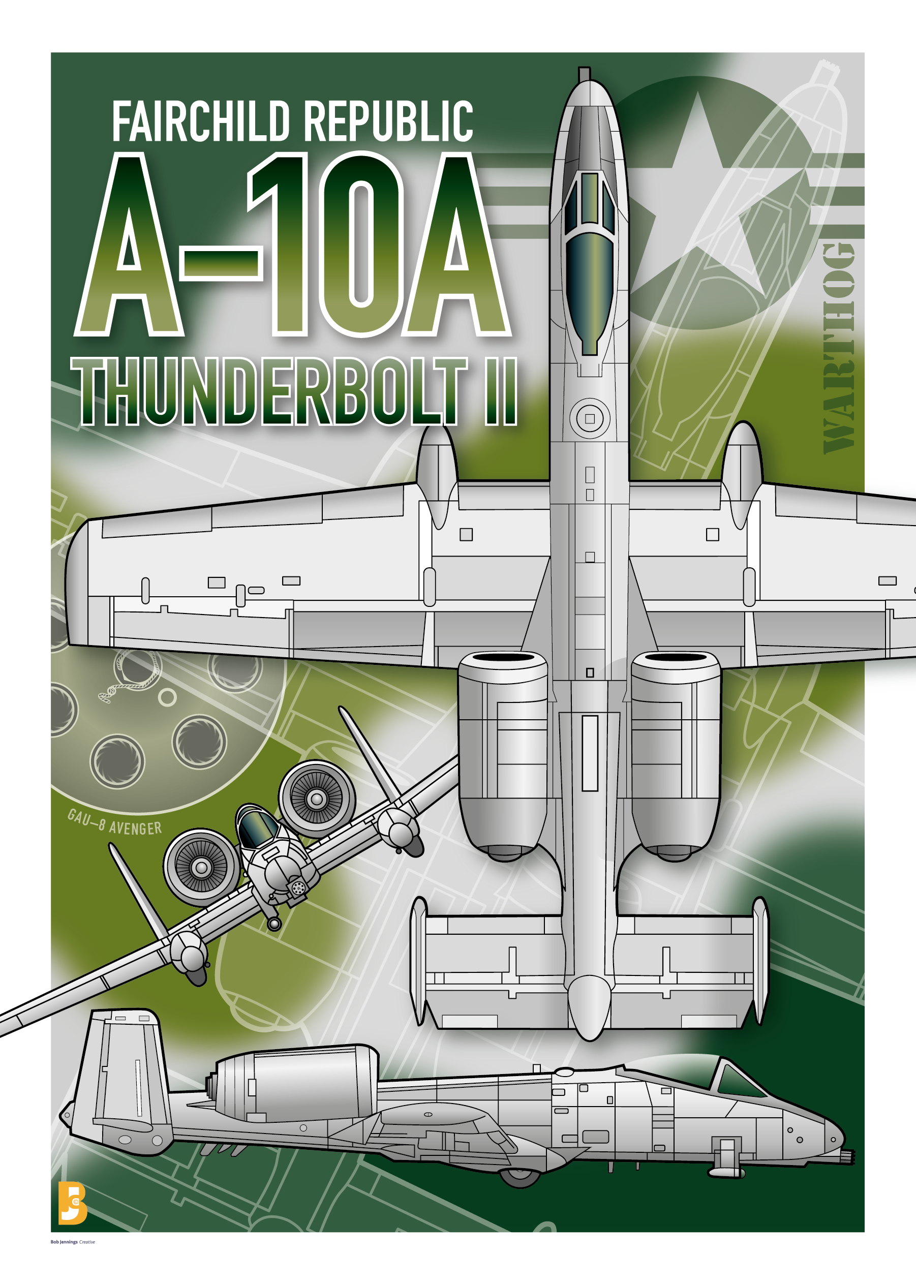Fairchild Republic A-10A Thunderbolt (b)