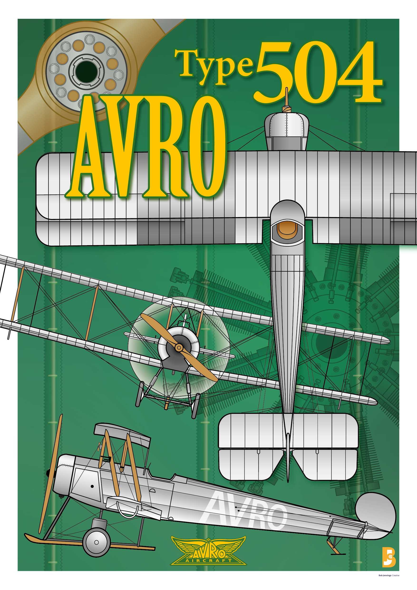 AVRO 504 K civilian
