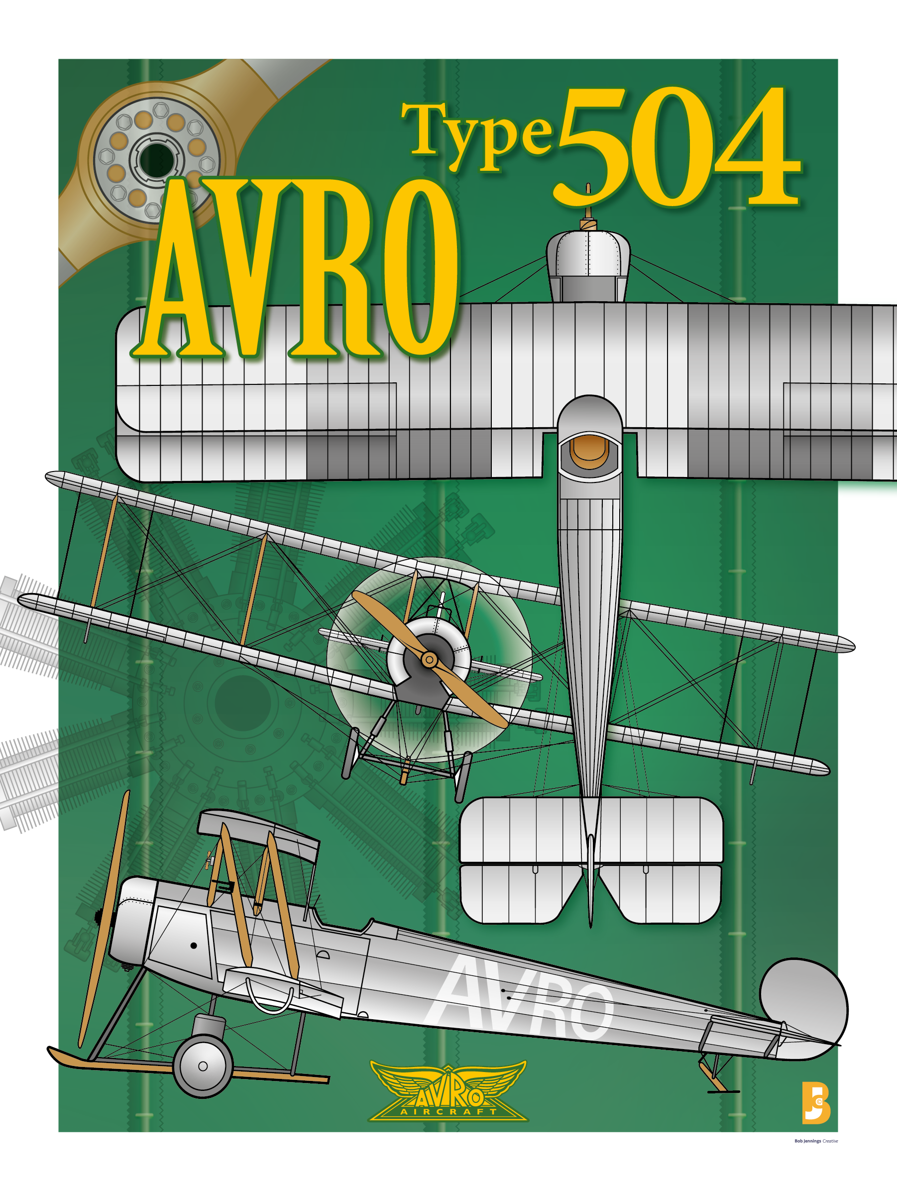 AVRO 504 K civilian