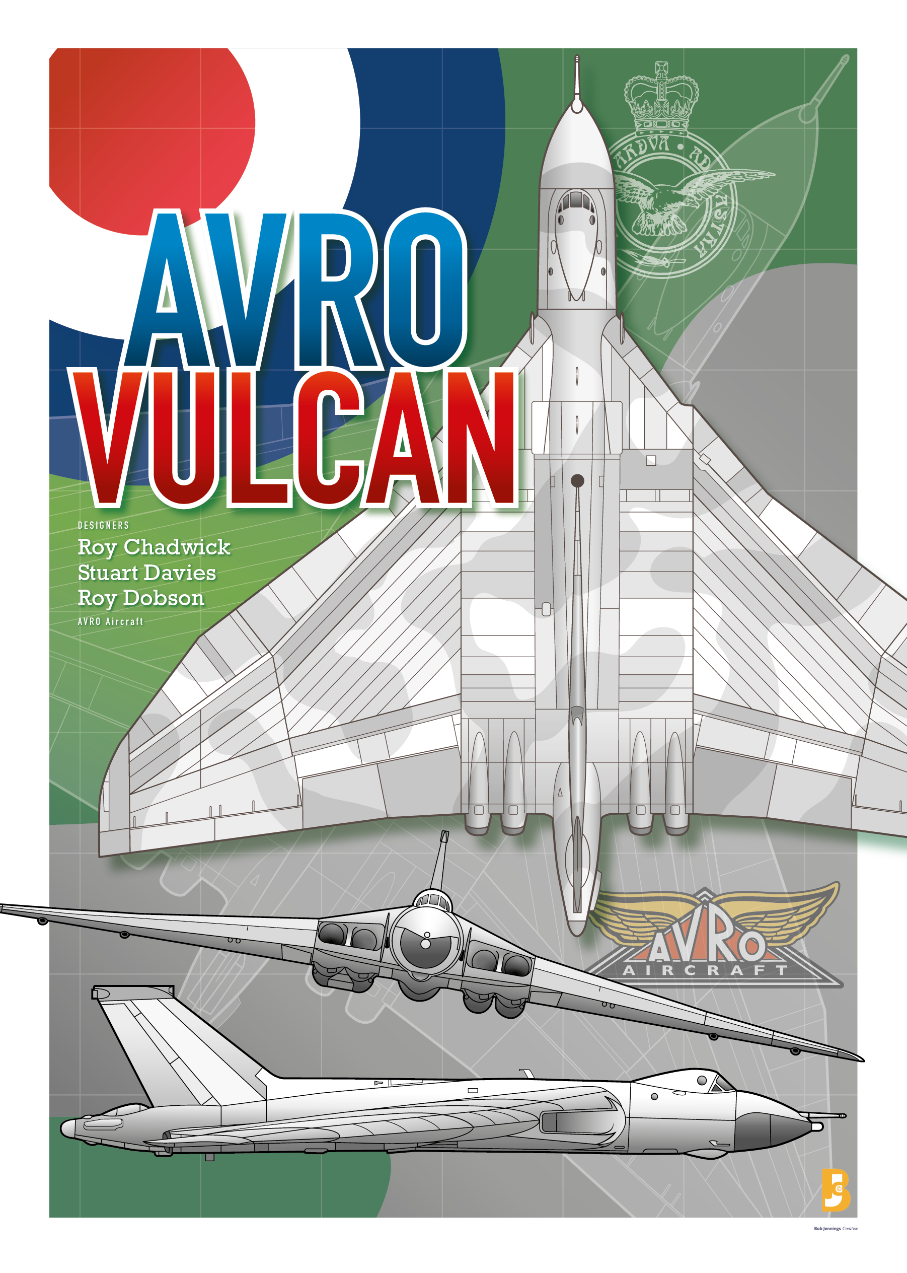 AVRO Vulcan B2 camo