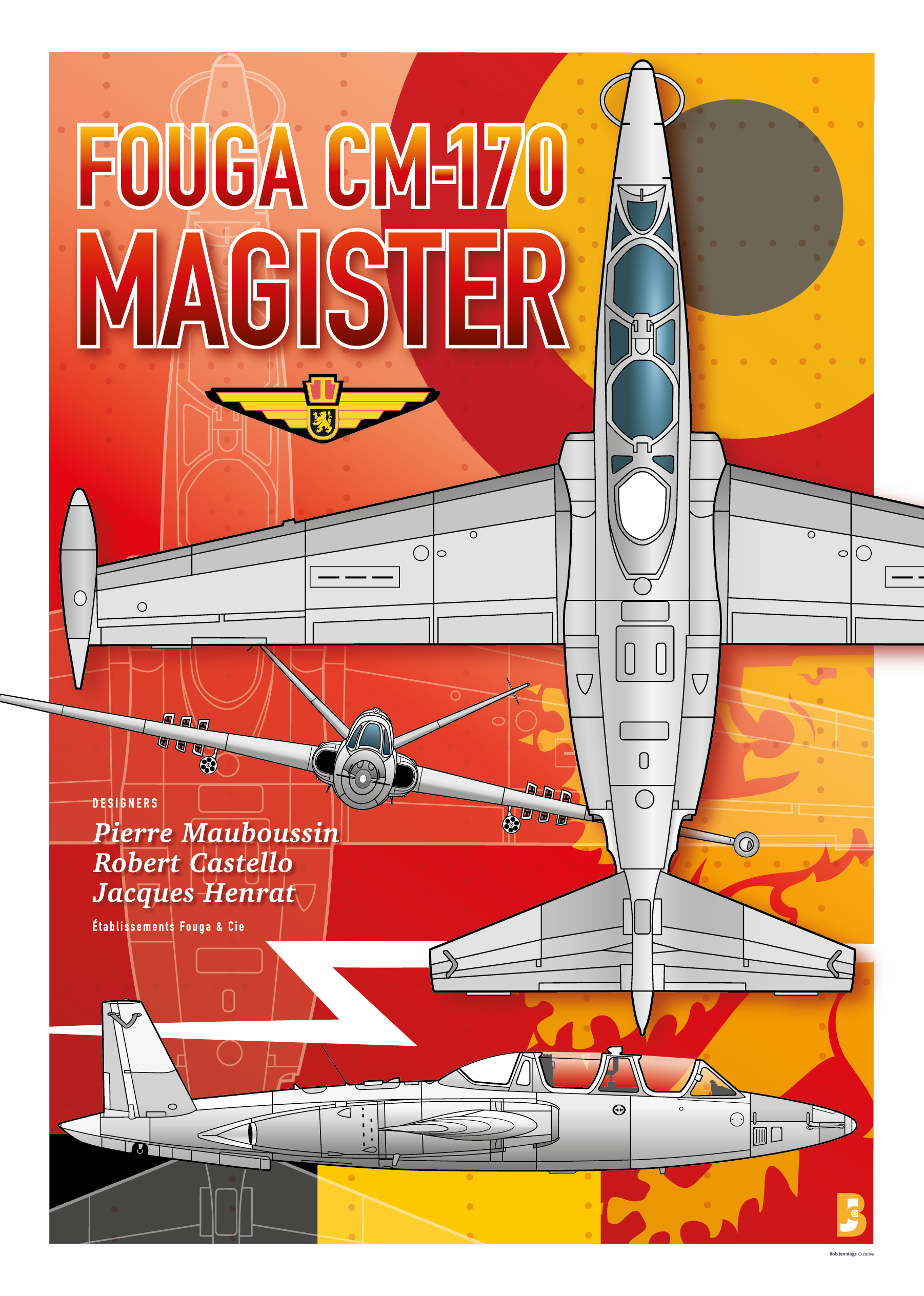 Fouga CM-170 Magister (Belgium)