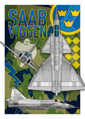 SAAB Viggen (Splinter camo)